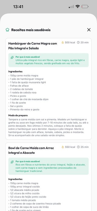 Receitas mais saudáveis sugeridas pelo Balance Cal